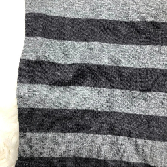 Gerber Onesie Diaper Shirt Black & Grey Striped Size Newborn - Picture 5 of 16